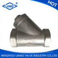 Stainless Steel 304/316 Y Strainer with NPT Thread